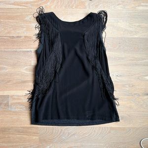 Rebecca Taylor Fringe Blouse
